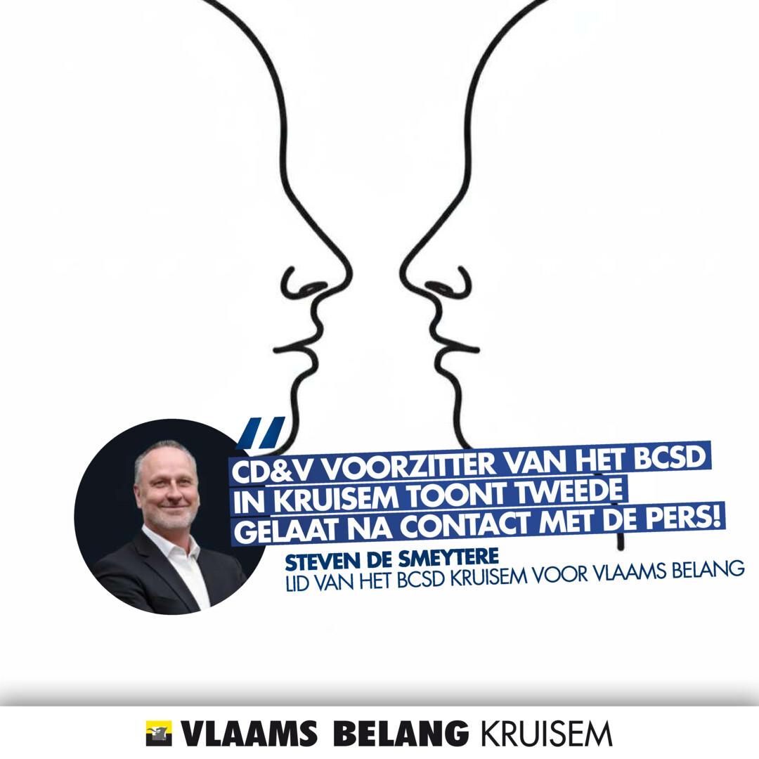 TEGENSTRIJDIGE COMMUNICATIE DOOR BCSD VOORZITTER 