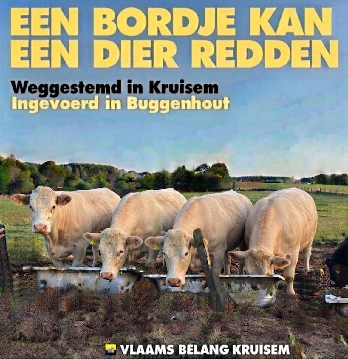 Wat de meerderheidspartij CD&V afkeurde in Kruisem voert het gemeentebestuur in Buggenhout nu uit