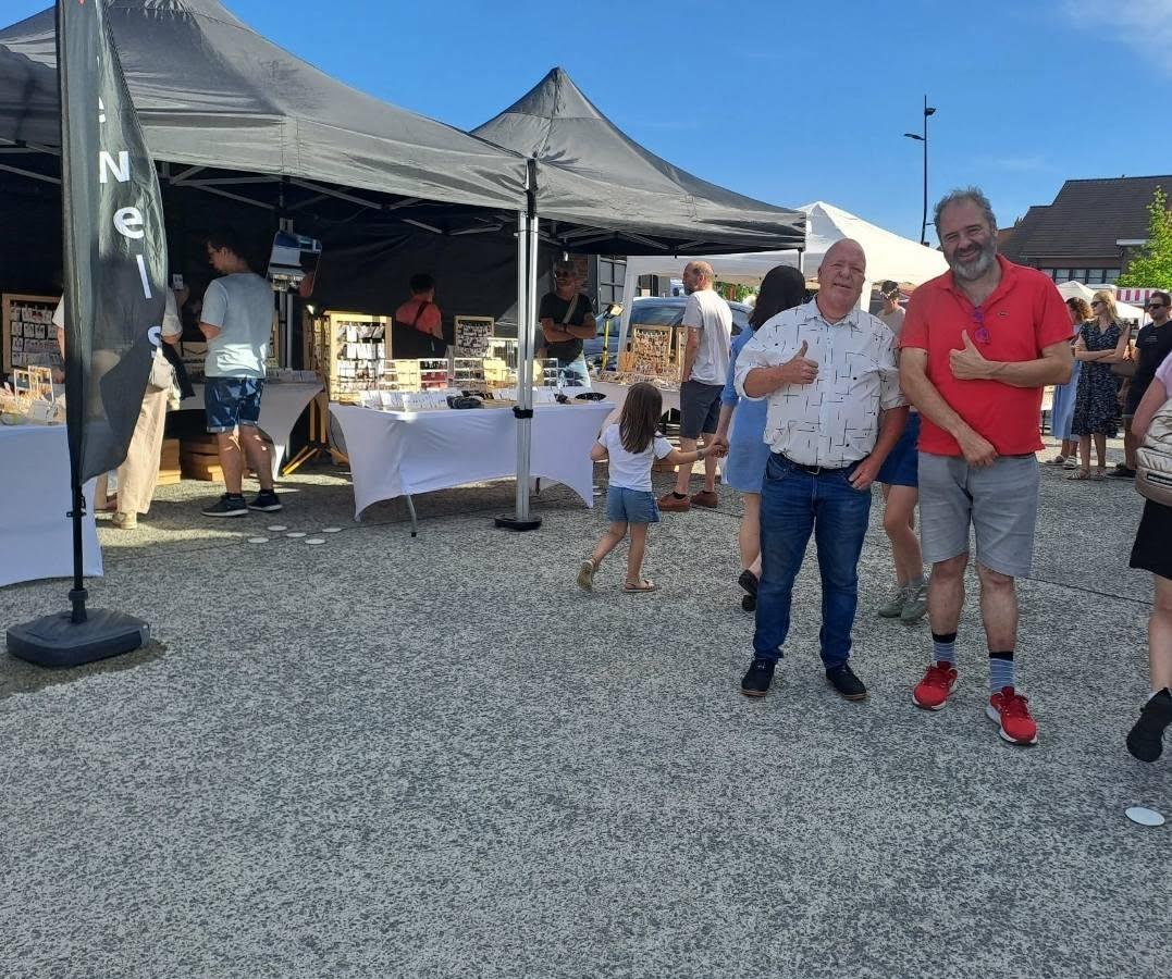 Vlaams Belang Kruisem aanwezig op Feest op 't plein te Kruishoutem