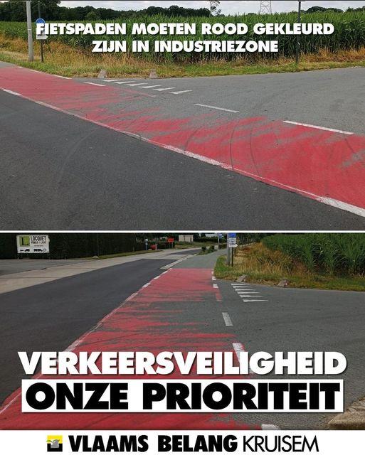 Veilige fietspaden