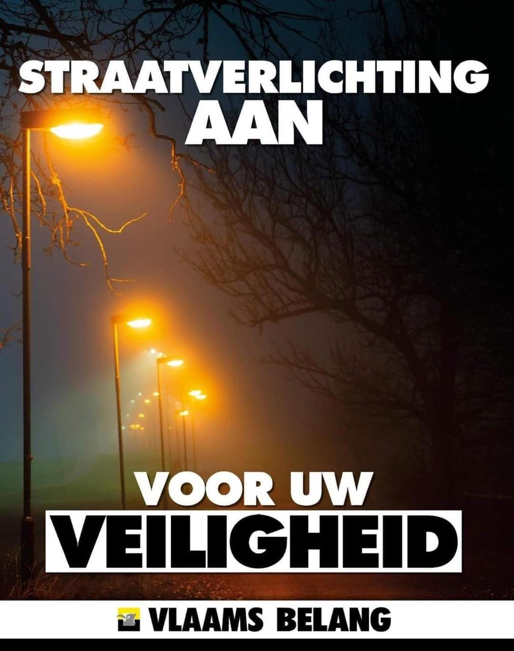Vlaams Belang Kruisem haalt slag thuis omtrent straatverlichting!