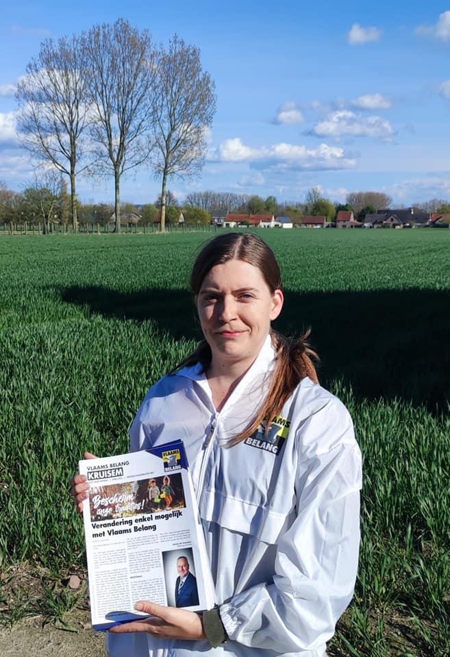 Regionaal partijblaadje bedelen