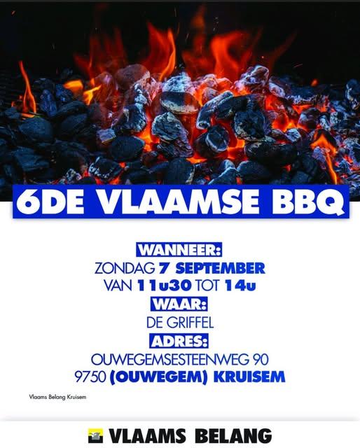 6de Vlaamse BBQ van het Vlaams Belang afdeling KRUISEM