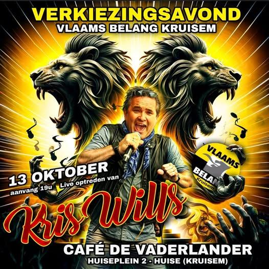 VERKIEZINGSAVOND MET KRIS WILLS!