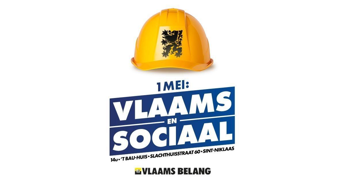 Wees erbij! 1 mei: Vlaams én Sociaal