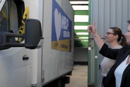 VB houdt inzamelactie voor Oekraïne en rijdt naar Poolse grens