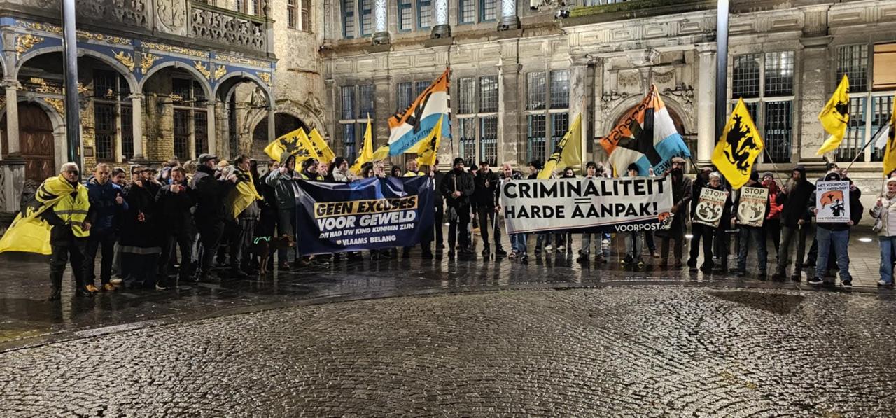 actie tegen  zinloos geweld Veurne