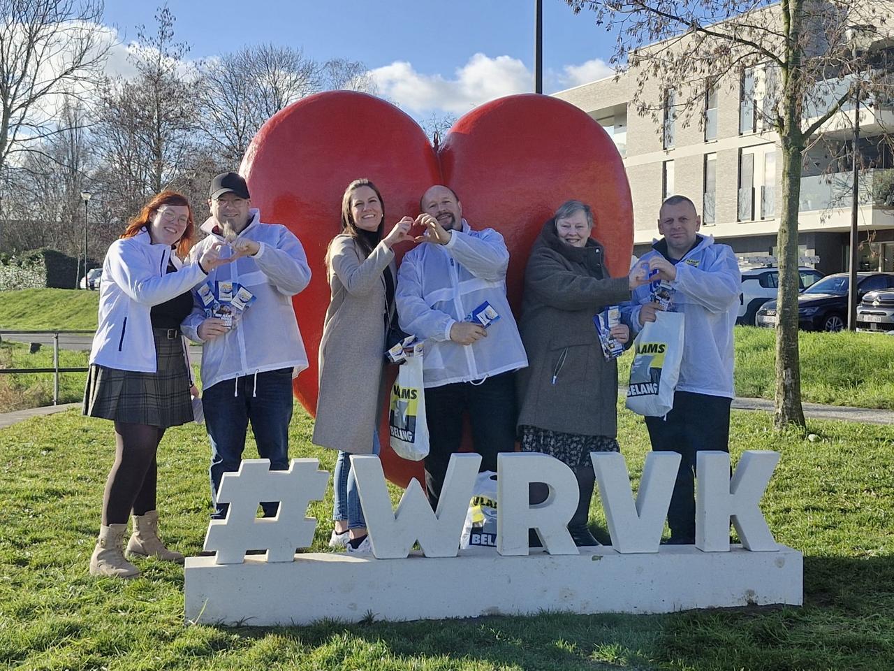 Vlaams Belang toont op Valentijn een hart voor onze mensen in Wervik