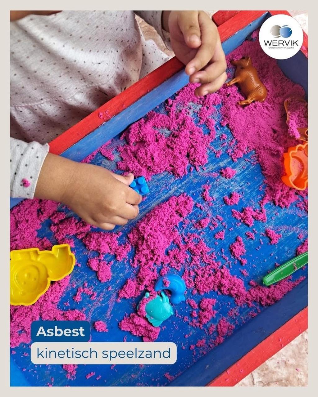 Schriftelijke vraag over asbest in kinetisch speelzand dwingt stadbestuur Wervik tot actie!
