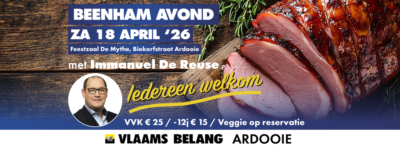 BEENHAM AVOND 😋 ZA 18 APRIL '26 🦁 ARDOOIE