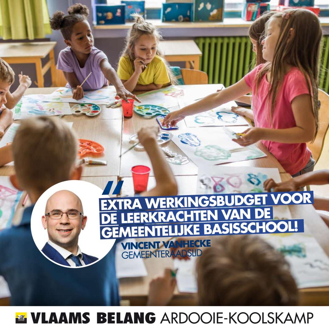 Werkingsbudget Leerkrachten Gemeentelijke Basisschool