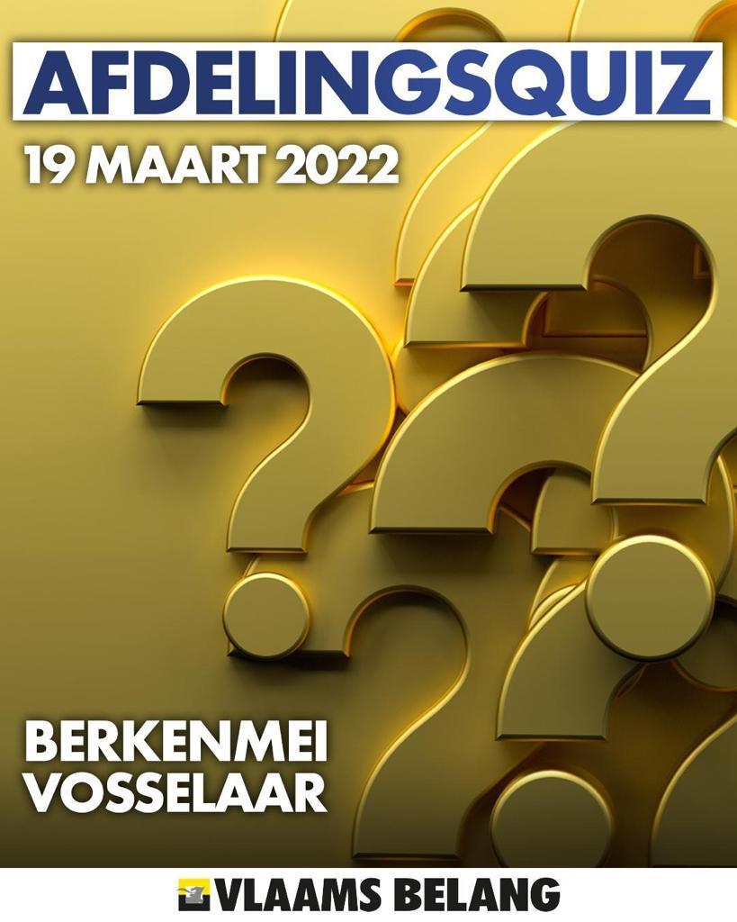 Afdelingsquiz Vosselaar