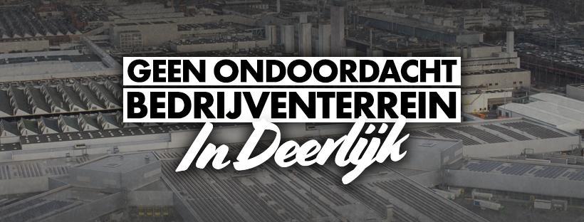 Vlaams Belang Deerlijk steunt het protest tegen de komst van ondoordachte bedrijventerreinen.