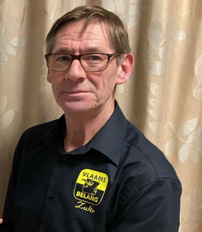 Lijsttrekker en afdelingsvoorzitter Luc Roggeman op bezoek bij seniorenadviesraad Zulte