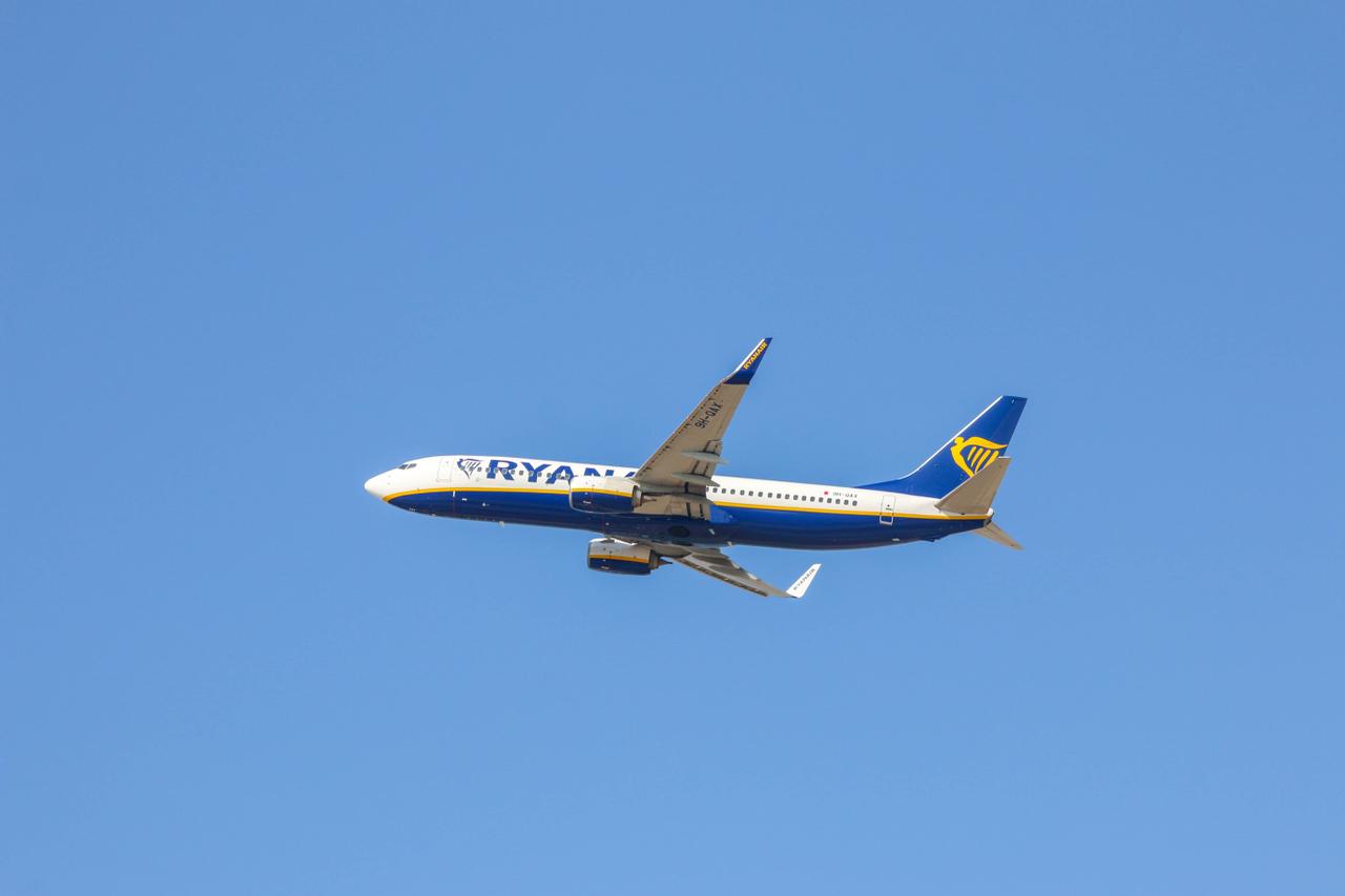 Vertrek Ryanair uit Zaventem