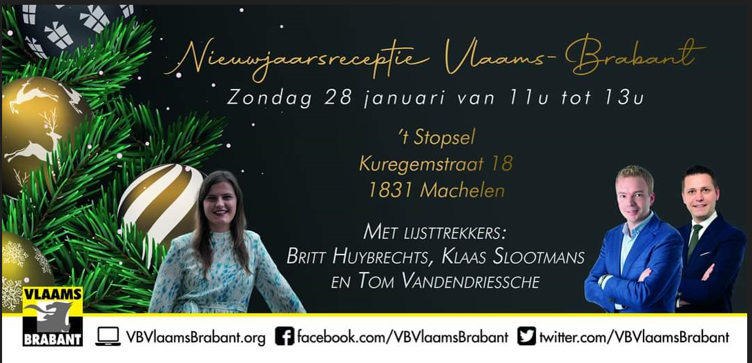 Nieuwjaarsreceptie Vlaams-Brabant