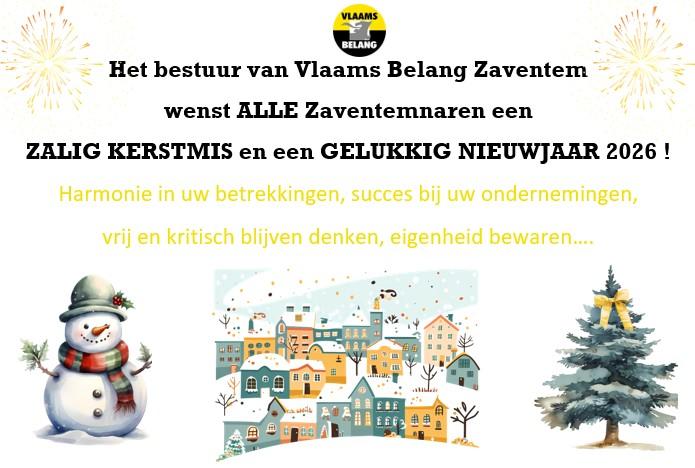 Beste wensen van Vlaams Belang afdeling Zaventem