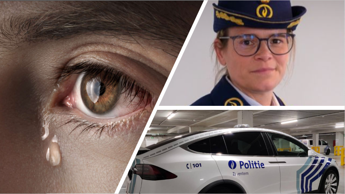 DE TRANEN VAN HET BLAUWE KORPS