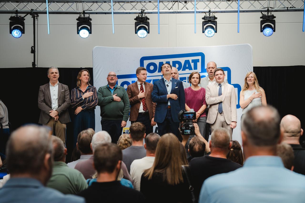 Vlaams Belang viert Oost-Vlaamse Gezinsdag met Tom Van Grieken