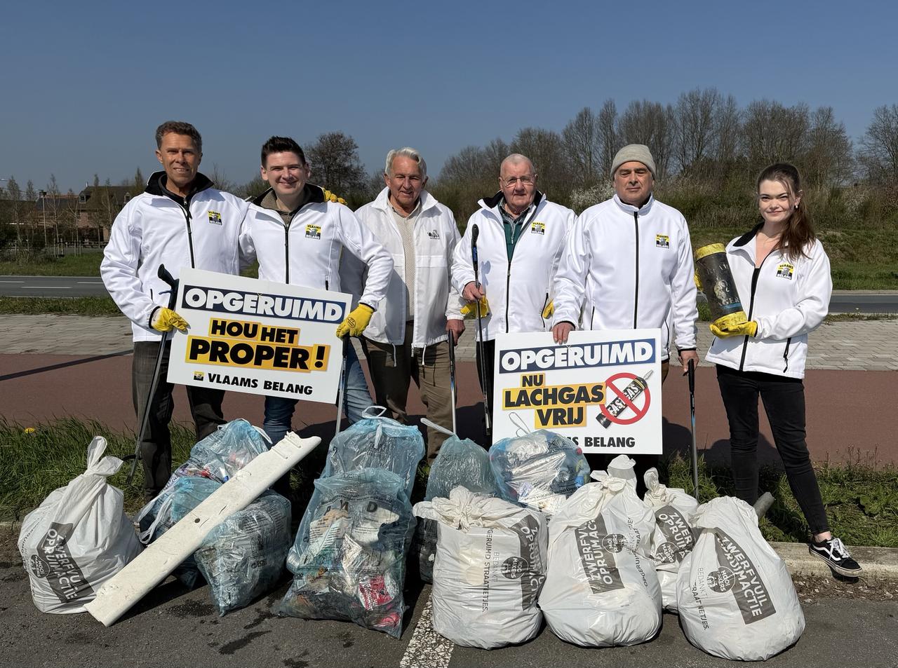 Vlaams Belang organiseert jaarlijkse lenteschoonmaak