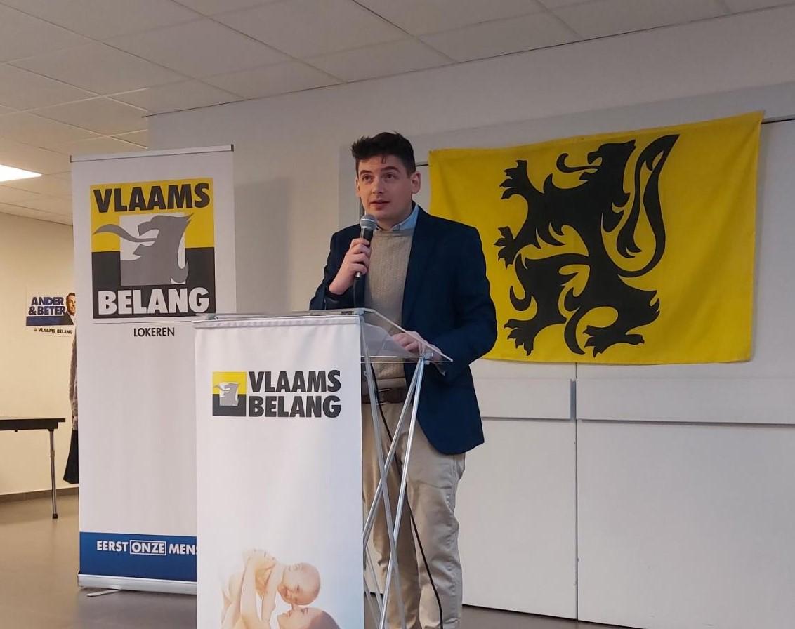 Vlaams Belang Lokeren klinkt op nieuwe jaar en maakt lijsttrekker en -duwer bekend