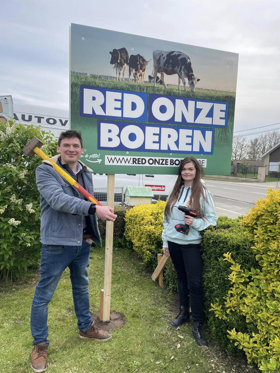Red onze boeren, ook in Lokeren