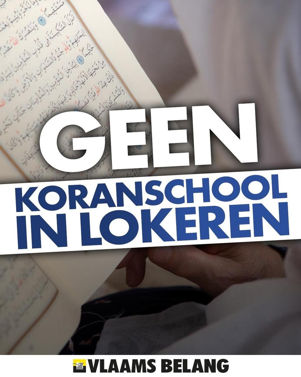 Geen Koranschool in Lokeren