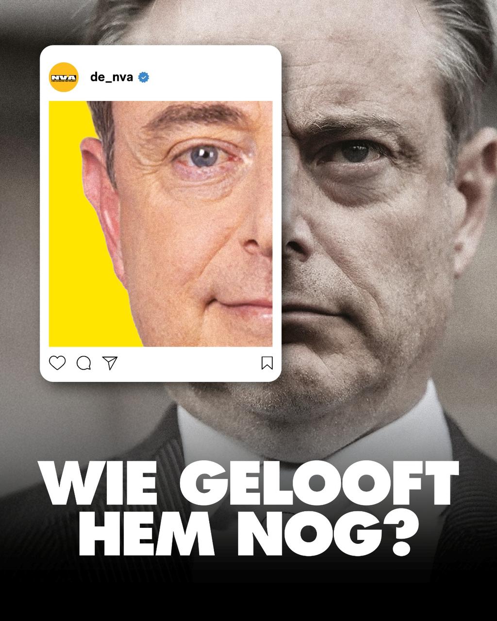 Wie gelooft hem nog?