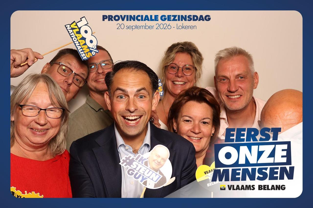 Vlaams Belang Zele aanwezig op de provinciale gezinsdag in Lokeren.