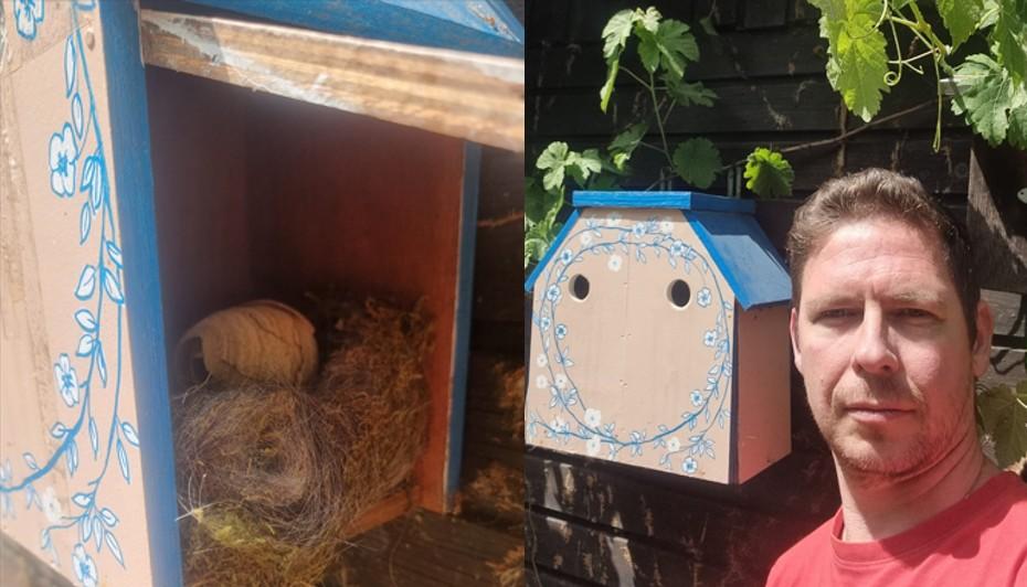 Vlaams Belang Zele deelt bloemenzaadjes uit tijdens de Week van de bij.