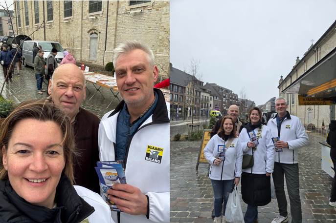 Vlaams Belang toont op Valentijn een hart voor onze mensen in Zele.
