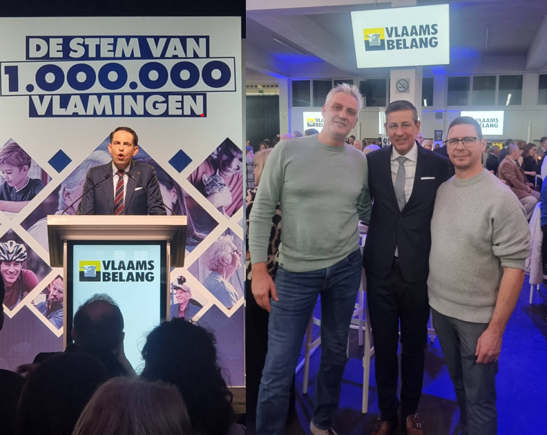Vlaams Belang Zele aanwezig op nationale nieuwjaarsreceptie in Oostende
