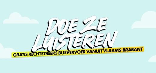 Het is begonnen! 'Doe ze luisteren'. Wees er bij op de protestmeeting 29/5!