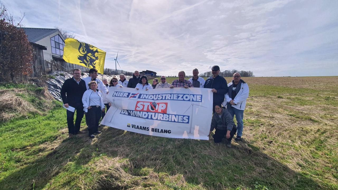 Actie tegen windturbine in Beert: “Pajottenland is geen wingewest voor windbaronnen”