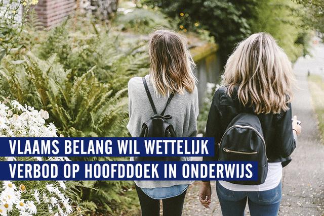 Tijd voor een wettelijk hoofddoekverbod voor ons onderwijs!