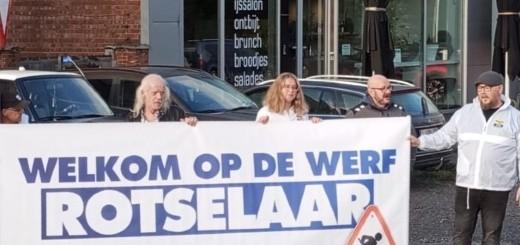 Vlaams Belang Rotselaar voert actie tegen vele gelijktijdige wegenwerken