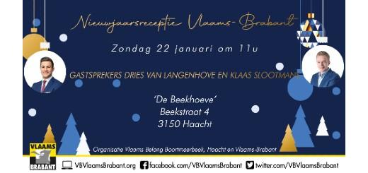 Welkom op onze provinciale Nieuwjaarsreceptie