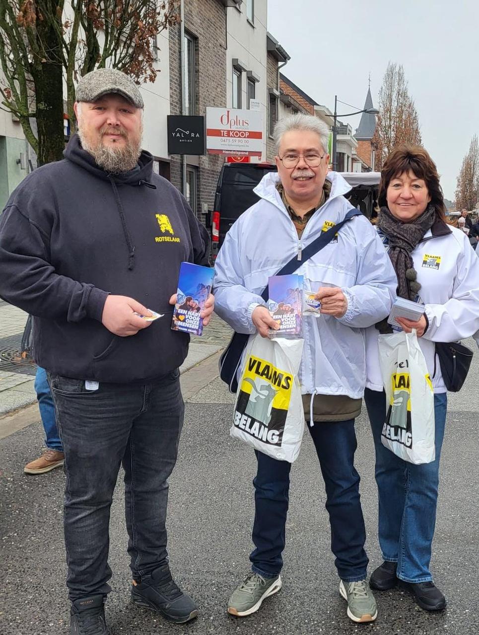 Vlaams Belang toont voor Valentijn een hart voor onze mensen in Tremelo-Baal