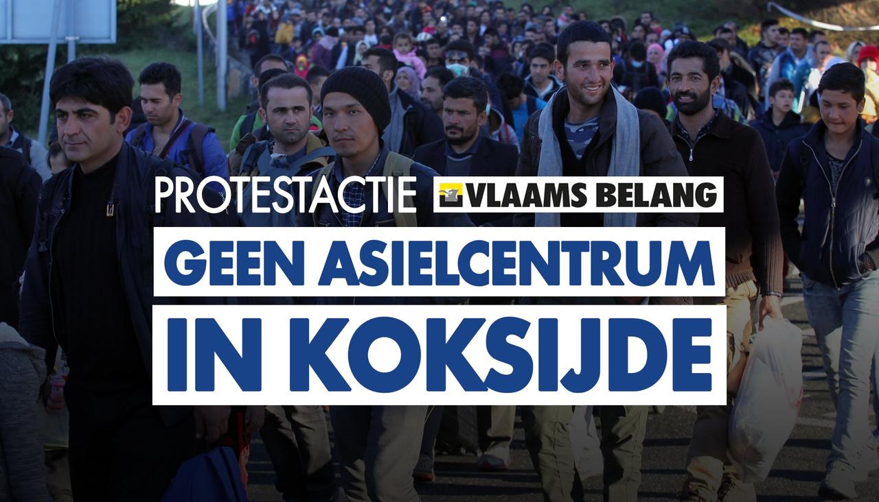 Geen asielcentrum in Koksijde!