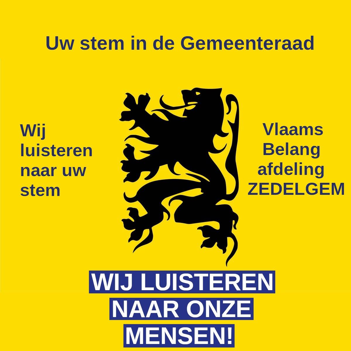 Word lid van Vlaams Belang Zedelgem