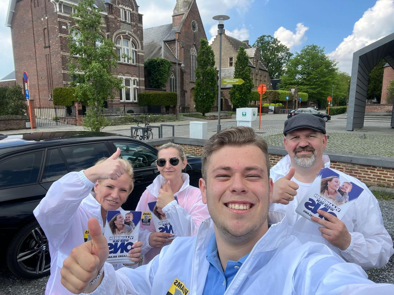 De huisbezoeken bleken ook vandaag een succes! 