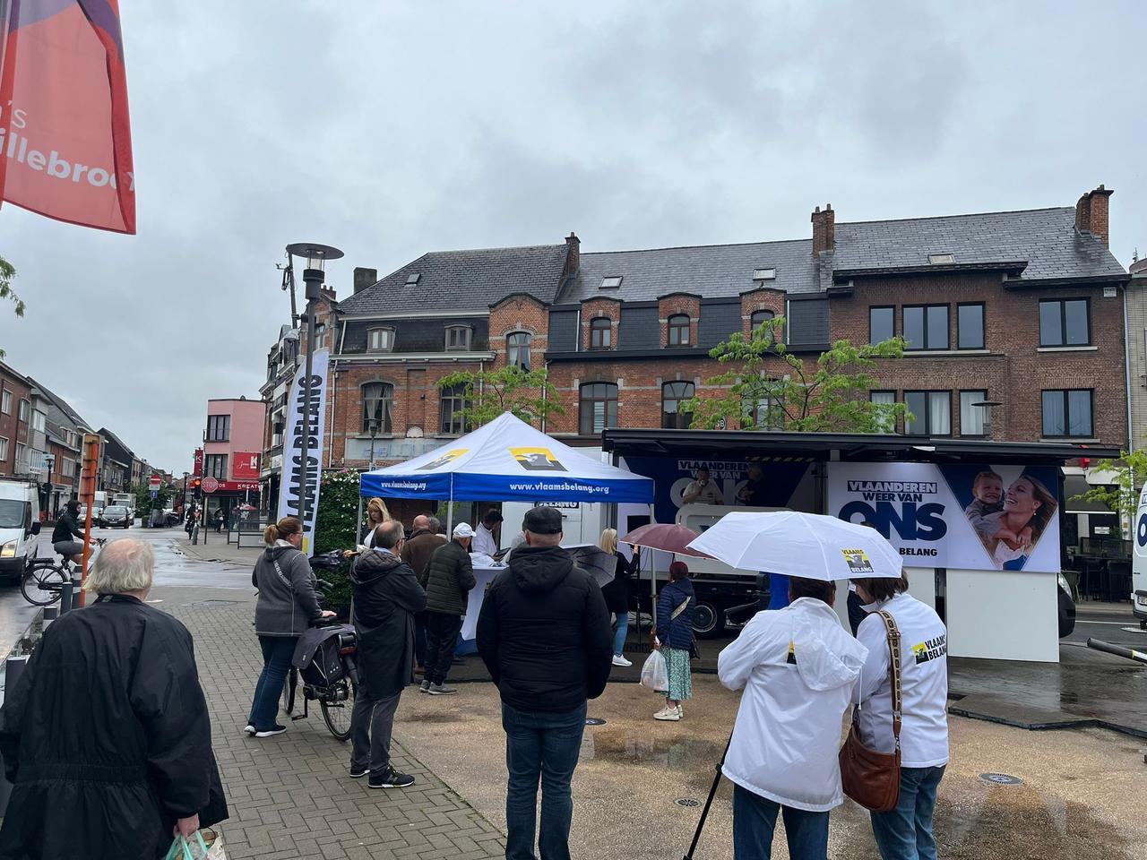 Ook vandaag kwamen we naar u toe op de wekelijkse markt!