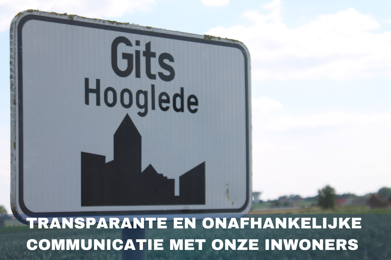 Speerpunt 4: Transparante en onafhankelijke communicatie met onze inwoners
