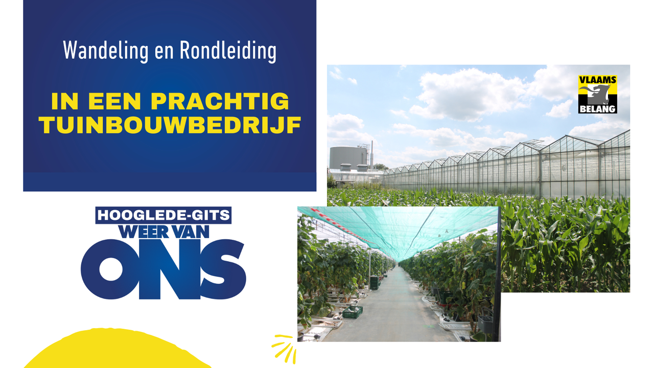 Rondleiding bij tuinbouwbedrijf en kennismaking met de agrarische sector