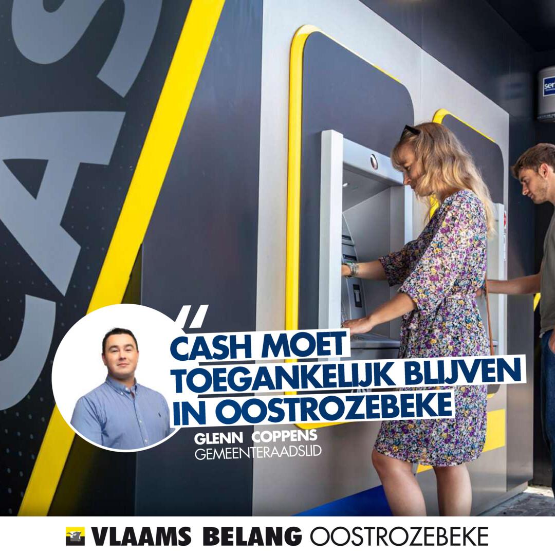 Toegang tot cash in Oostrozebeke onder druk