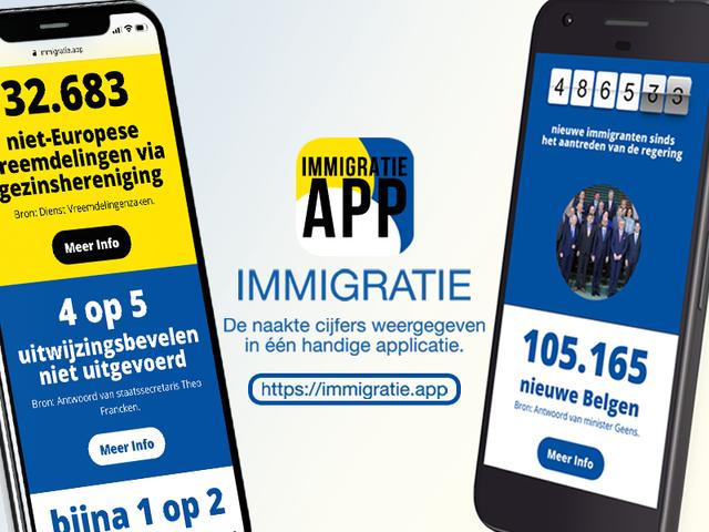 Vlaams Belang lanceert immigratie-app