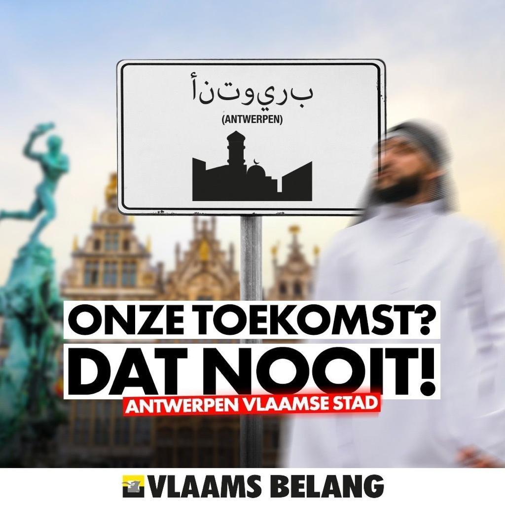 Antwerpen is en blijft van ons !  Antwerpen Vlaamse stad !