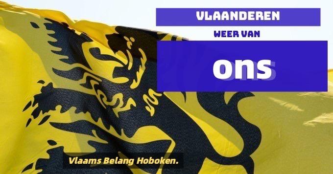 Ook Hoboken wil dat  Vlaanderen weer van ons is.
