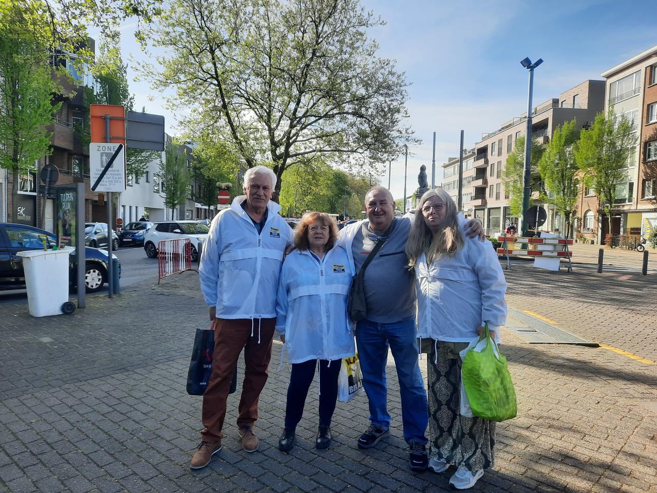 Vlaams Belang Hoboken onze Paasactie 14 april 2025