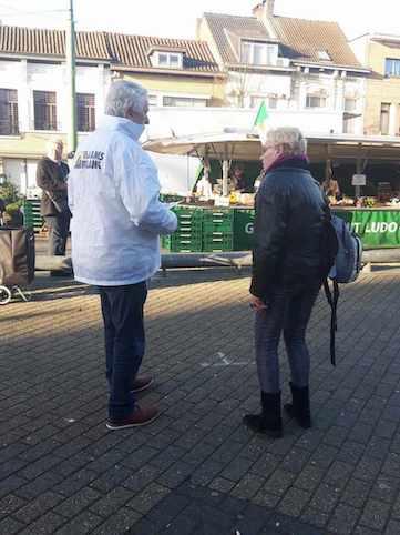 Marktbezoek bedeling folder ANDER & BETER  27 januari 2024